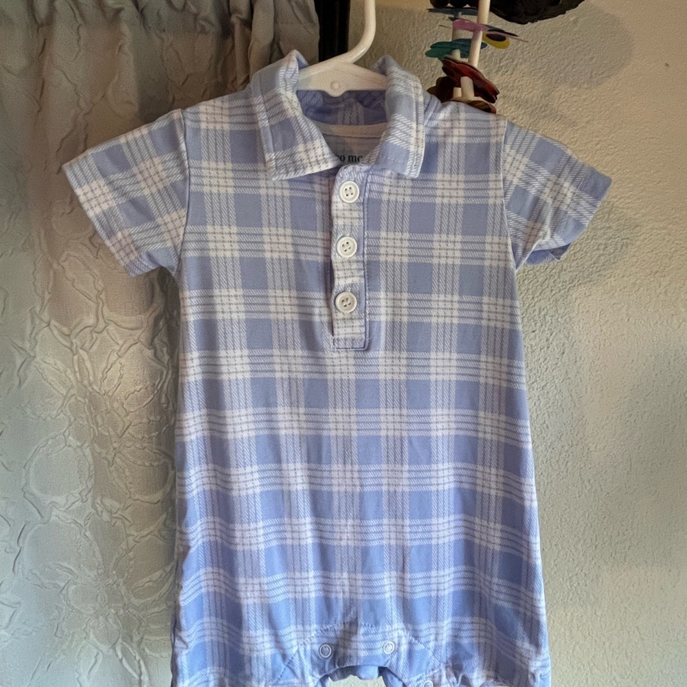 Coco Moon Hawai’i Palaka Romper